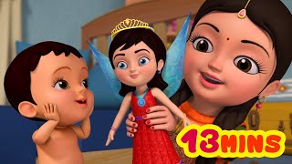 Gudiya Rani  Playing with Dolls Collection  Hindi Rhymes for Children  Infobells [upl. by Kenta]