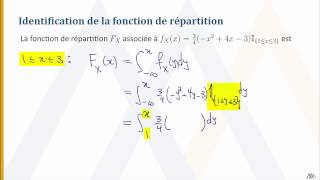 Fonction de densité  Exemple 1 [upl. by Pinsky]