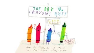 The Day the Crayons Quit Story Book Read Aloud [upl. by Ilahsiav]