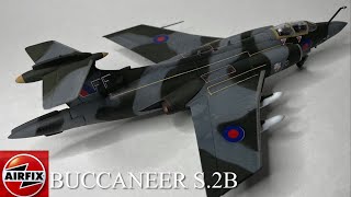 Full Build 172 AIRFIX Hawker Siddeley Buccaneer S2B エアフィックス バッカニア レビュー [upl. by Cilla394]