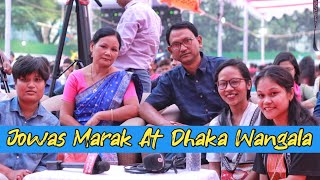 JOWAS M MARAK AT DHAKA WANGALA 2023 [upl. by Aleina360]