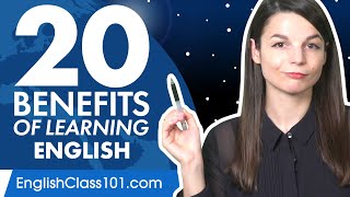 20 Benefits of Learning English [upl. by Enitselec508]