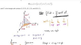 Example Stokes Theorem 2 [upl. by Gauntlett]