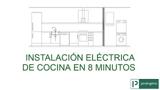 Instalación eléctrica de cocina paso a paso [upl. by Nemrac]