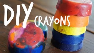 How to Make Crayons From Recycled Crayons [upl. by Kcaz811]