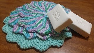 FREE Knitting Tutorial Dishcloth or Washcloth [upl. by Chlori388]