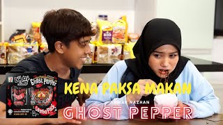 GHOST PEPPER CHALLENGE   MARSYA KENA PAKSA MAKAN DGN AM [upl. by Darryl100]