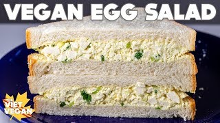 Vegan Egg Salad Sandwiches  Vegan Lunch Prep [upl. by Riada]