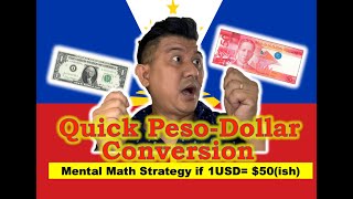 US Dollar amp Philippine Peso Conversion made Easy [upl. by Berlin]