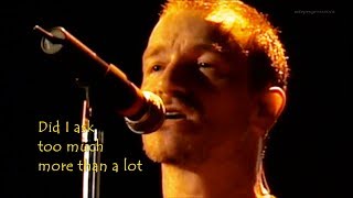 U2  One  live 1997  lyrics [upl. by Nonez]