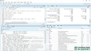 Formation R Cours 16  Analyser une variable qualitative [upl. by Evangeline246]