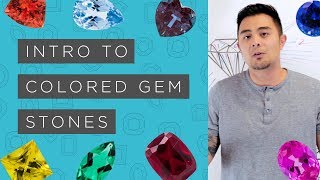 Introduction to Colored Gemstones  Natural and LabGrown [upl. by Annohs517]