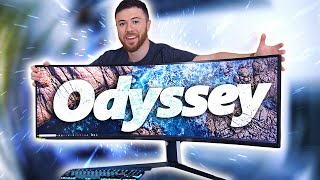 CRAZIEST Gaming Monitor Yet Samsung Odyssey G9 49quot Monitor Review [upl. by Lytsirk404]