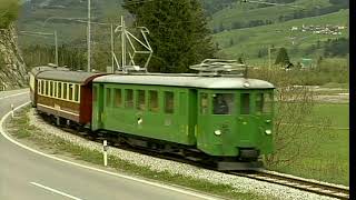 Swiss Railway Journeys  GFM  The Fribourg Railways [upl. by Hazen]