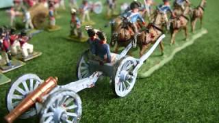 Airfix Napoleonic wargame survivors [upl. by Ahsiekin]