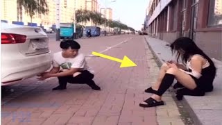 Funny Comedy Videos 2019  New Chinese Funny Pranks Compilation Try Not To Laugh P7 [upl. by Aran470]