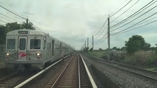 PATCO Speedline HD 60fps Round Trip Railfan Window RFW Full Line Ride 71515 [upl. by Malia]