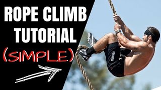 Rope Climbing Technique How To [upl. by Cumings234]