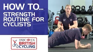 How to Strength routine for cyclists [upl. by Bowman]