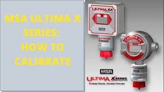 How to calibrate MSA Ultima XAXE Series  Gas Monitors Calibration [upl. by Adnawad]