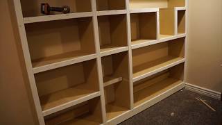 Building a Custom BuiltIn Bookcase [upl. by Timmie]