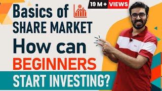 Stock Market For Beginners  How can Beginners Start Investing in Share Market  Hindi [upl. by Pillow174]