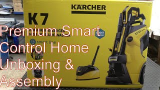 Karcher K7 Premium Control Home  Unboxing amp Assembly [upl. by Rimahs]