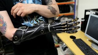 3D printing yourself a hand Deus Exs bionic limbs are being made for real by Open Bionics [upl. by Berga]