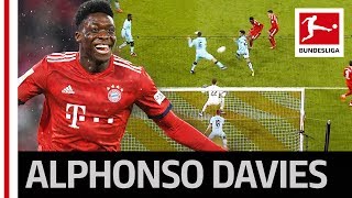 18YearOld Alphonso Davies Scores His First Goal for FC Bayern München [upl. by Lytton]