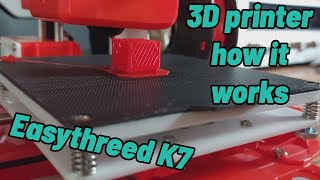 Best Budget 3D Printer 2021  See How it Works  Easythreed K7 [upl. by Oinafipe692]