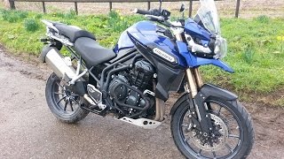 ★ TRIUMPH TIGER EXPLORER 1200 ONBOARD REVIEW ★ [upl. by Mateo936]