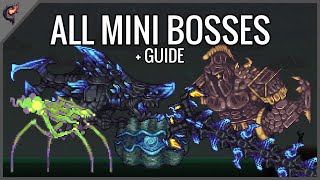 Calamity Mod All Mini Bosses  Guide [upl. by Minnie181]