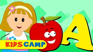 ABC Phonics Song  More Nursery Rhymes And Kids Songs by KidsCamp [upl. by Ardnekan]