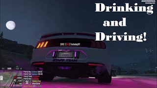 GTA 5  Drunk Steals Staff Car  Riverside Roleplay 360 RiversideRP RSRP FiveM [upl. by Yerroc]