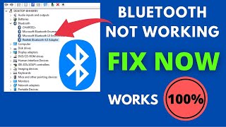 Bluetooth is Not Working Connecting to MobileHeadphoneSpeaker  How to Solve Bluetooth Issues [upl. by Yednil]