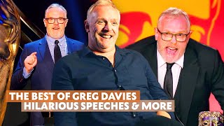 The BEST of Greg Davies  Hilarious BAFTA Speeches Behind the Scenes of Taskmaster Cuckoo amp More [upl. by Zollie]