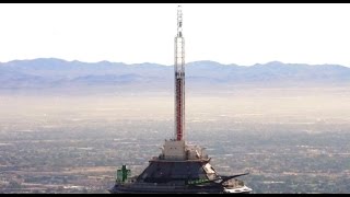 Insane Free Fall quotBIG SHOTquot POV 1081 FEET Stratosphere Las Vegas [upl. by Ynohta]