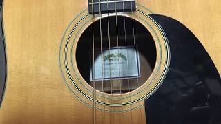 Sigma by Martin DM4 Acoustic Guitar Demo [upl. by Beghtol]