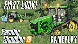 Farming Simulator 19  First Look Gameplay [upl. by Kilgore898]