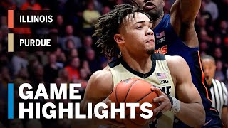 Highlights Carsen Edwards Drops 23 in a Win  Illinois vs Purdue  Feb 27 2019 [upl. by Mcknight]