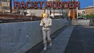 Riverside Rp Community In Disbelief Over Racist Modders Outfit [upl. by Aonian854]