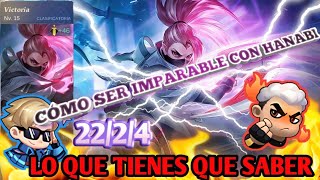 GUÍA DE HANABI mejor equipamiento Mobile Legends 2023 [upl. by Aeniah]