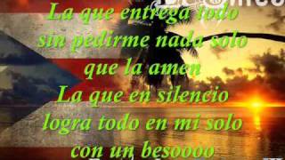 Puerto Rican Power  Solo con un beso Letra [upl. by Maryrose]