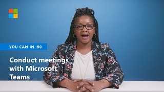 How to conduct meetings with Microsoft Teams [upl. by Deadman]