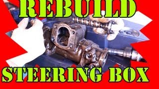 Rebuild your Steering Gear Box [upl. by Nyllek597]