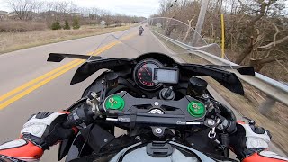 300HP NINJA H2R RIDICULOUS POWER 200MPH [upl. by Kayla]