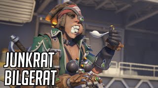 Junkrat quotBilgeratquot Skin Showcase  Overwatch 2 [upl. by Anivid]