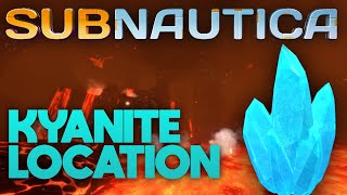 Subnautica Kyanite Best Location  How to Find Kyanite in Subnautica  Subnautica Guide [upl. by Einohpets]