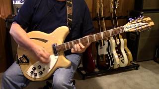 Tom PettyThe Byrds  Feel A Whole Lot Better  Guitar Cover  Rickenbacker 36012 [upl. by O'Malley]