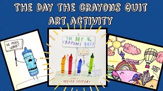 The Day The Crayons Quit Art Activity [upl. by Enneicul833]